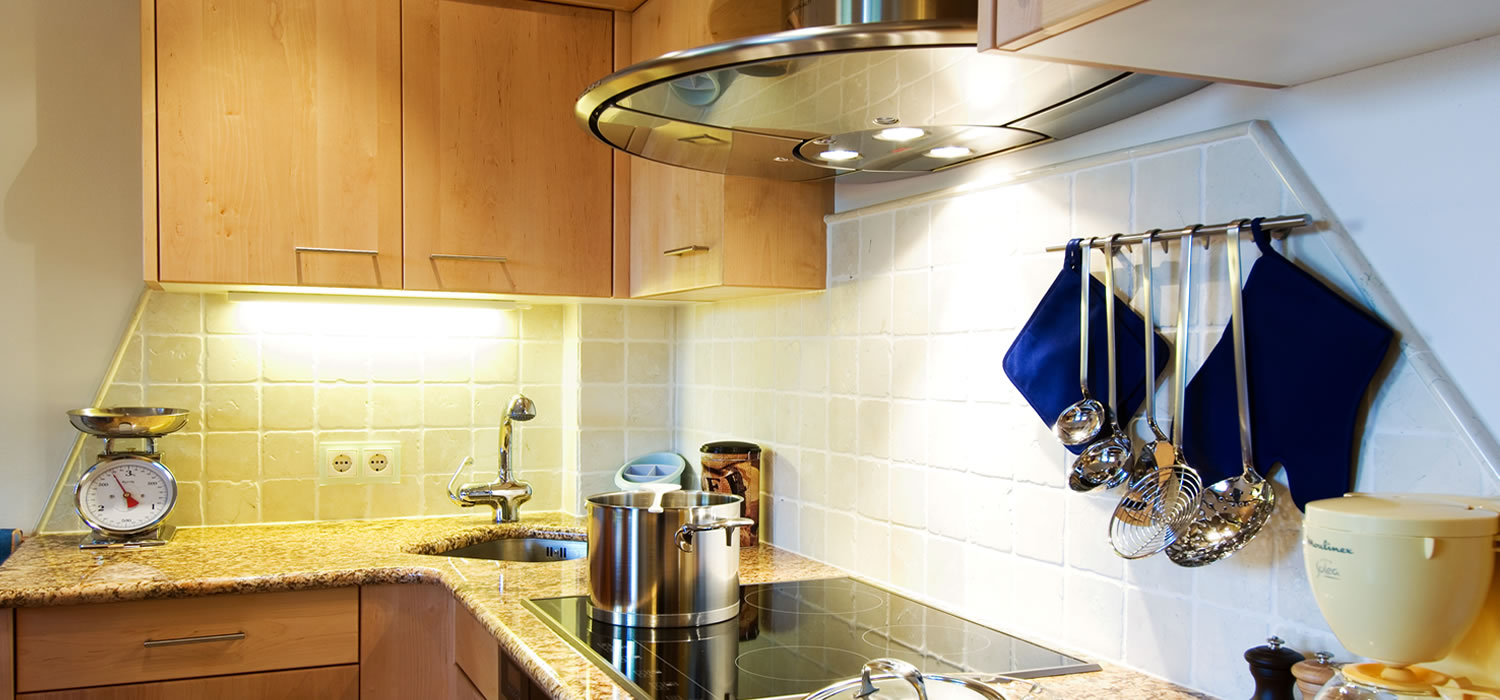 Küche mit Ausstattung